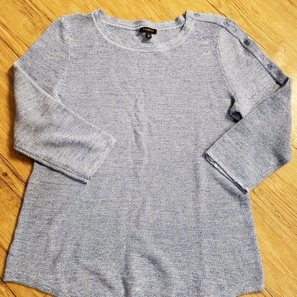 Talbots button arm sweater - Picture 6 of 8